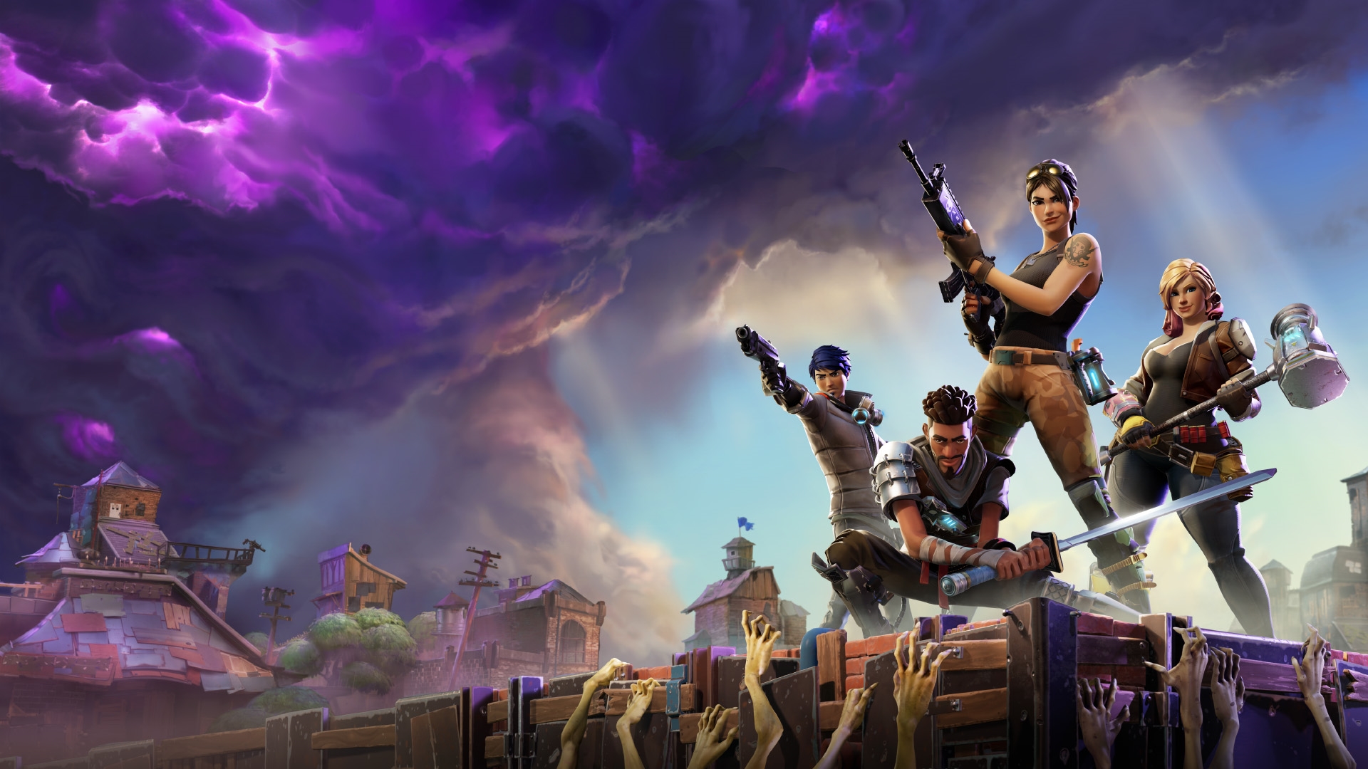 Fortnite available now in Early Access > GamersBook - 1920 x 1080 jpeg 868kB