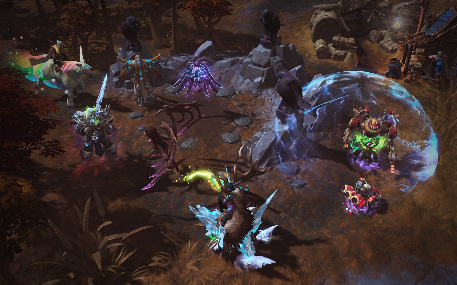 New Heroes of the Storm video shows characters, skins, and