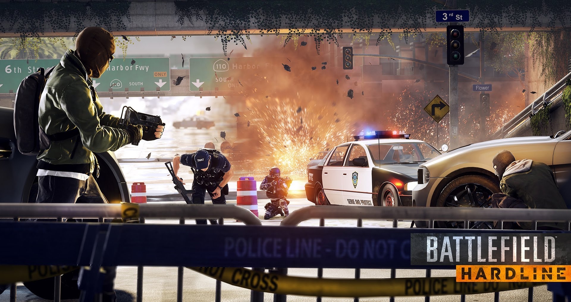 Battlefield: Hardline Epic Gameplay Montage > GamersBook