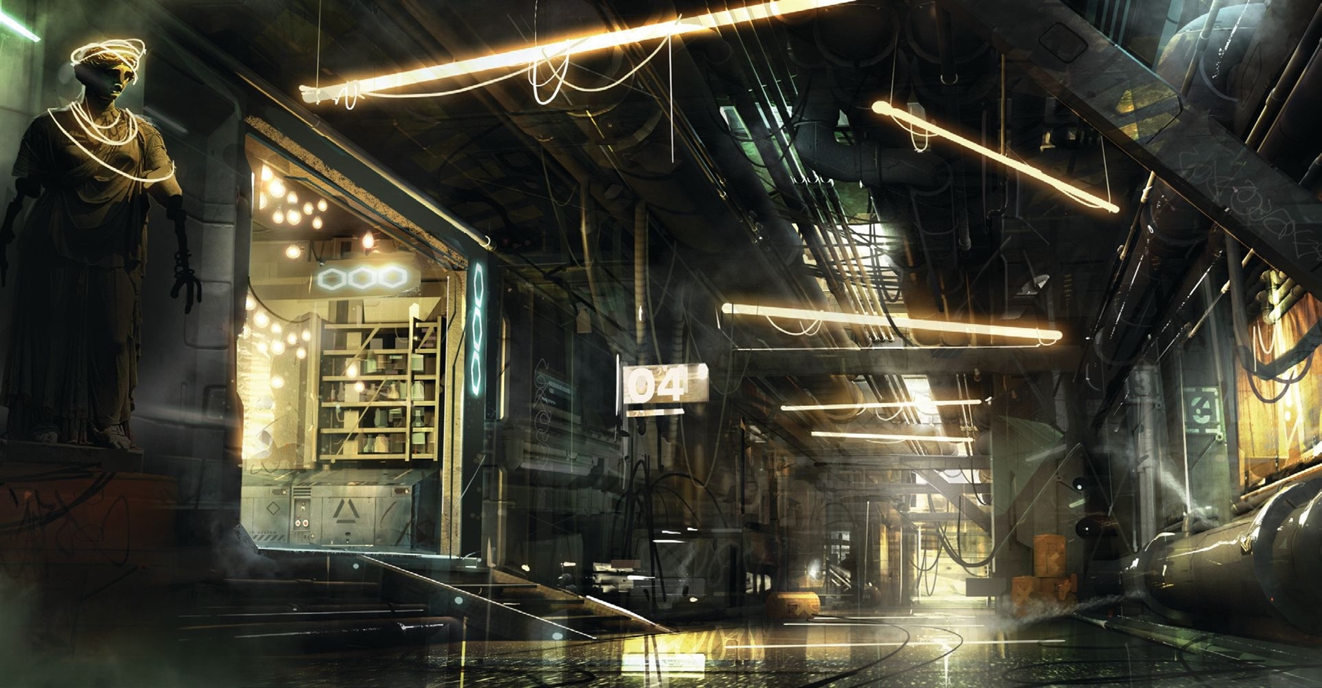 Deus Ex Mankind Divided Revealed, First Screenshots Leaked > GamersBook