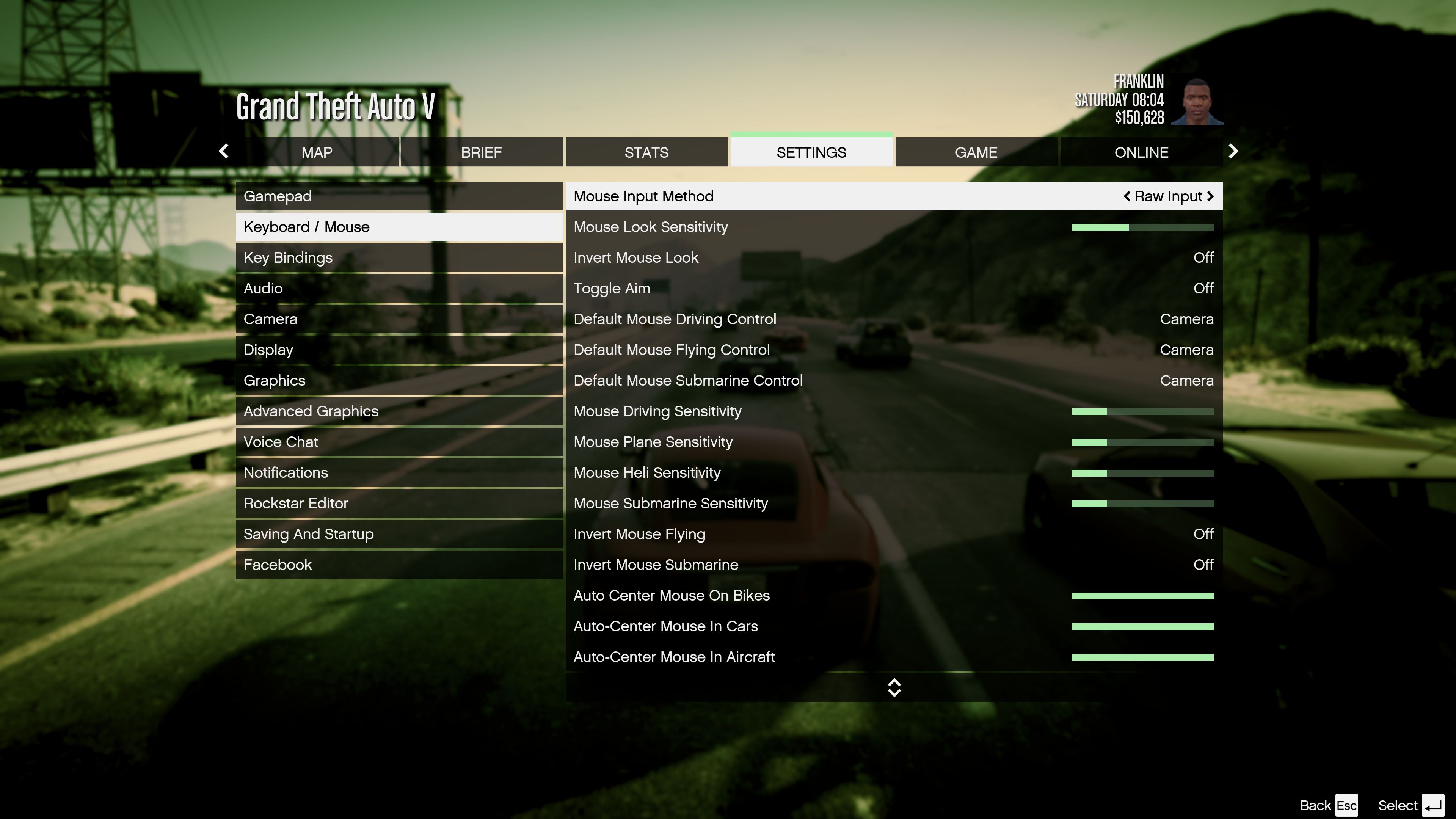 Gta v stock options